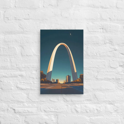 Gateway Arch - Iconic St. Louis Landmark Canvas Wall Art