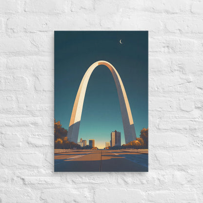 Gateway Arch - Iconic St. Louis Landmark Canvas Wall Art