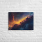 Celestial Beauty: Nebula Galaxy Canvas Art