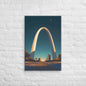 Gateway Arch - Iconic St. Louis Landmark Canvas Wall Art