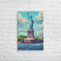 Liberty Rising: Iconic Statue of Liberty Canvas Art